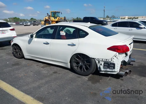 2011 Infiniti M37 z USA, uszkodzony, nr VIN JN1BY1AP2BM325492